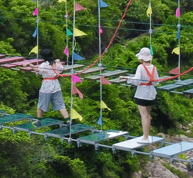 高空悬索桥